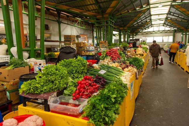 Romania farmers market