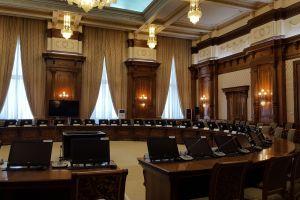 inside of Parliament Palace