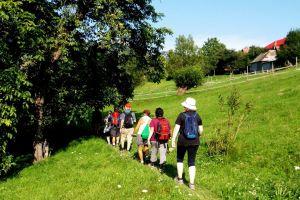Hiking in the villages