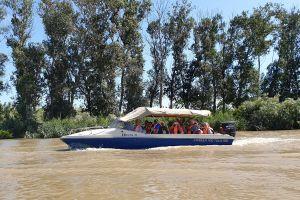 Exploring the Delta by boat