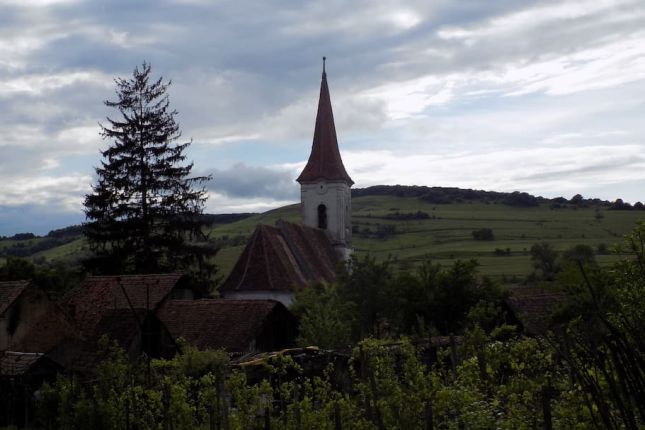 Beautiful countryside of Romania