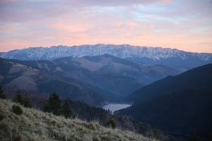 Approaching Fagaras Mountains and Romania's wilderness!