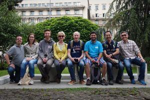 Walk and smile in Bucharest