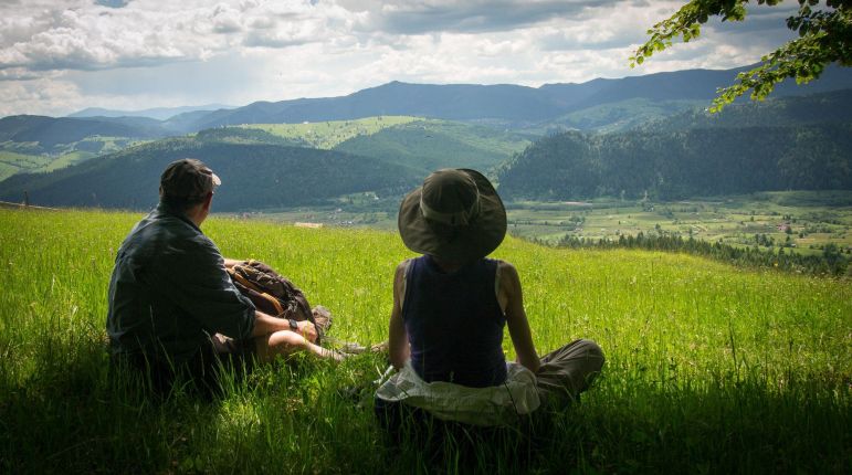 Landscape in Bucovina