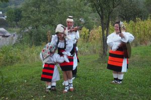 Folk costumes, local customs and village life