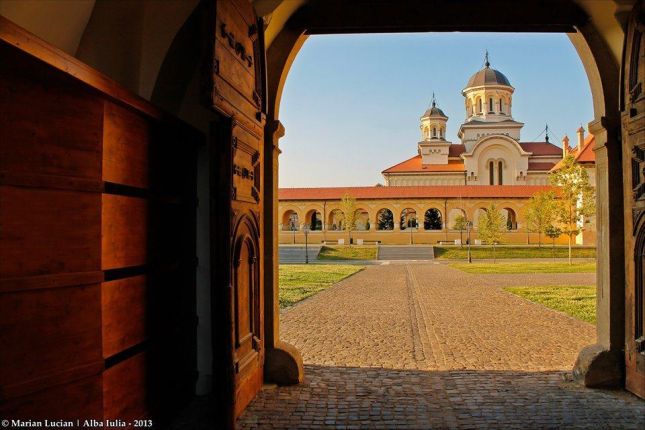 Alba Iulia Citadel from Cluj