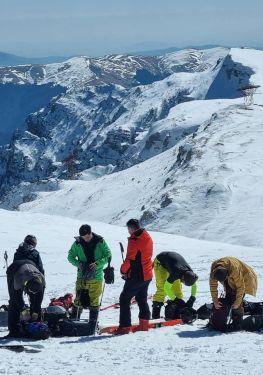 Off piste riding Romania