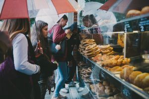 Merchant and Jewish neighbourhood & street food