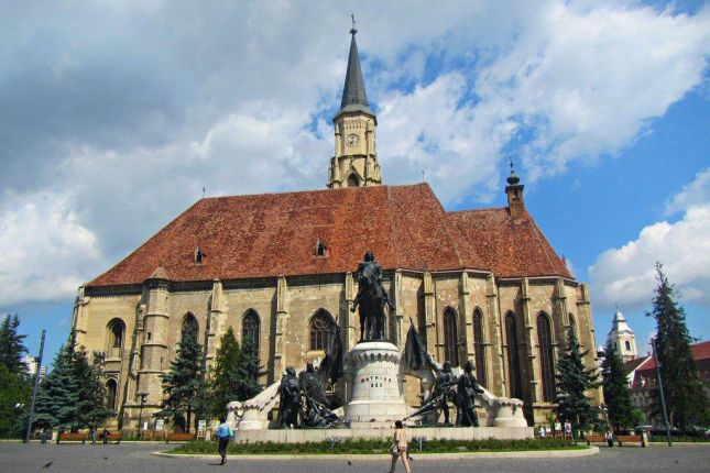 cluj napoca tourist map