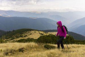 Hiking up to Iezer sheep fold