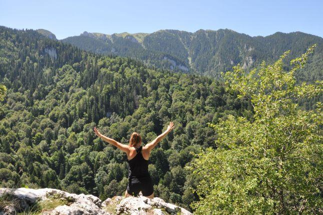 7 stairs Canyon hike from Brasov