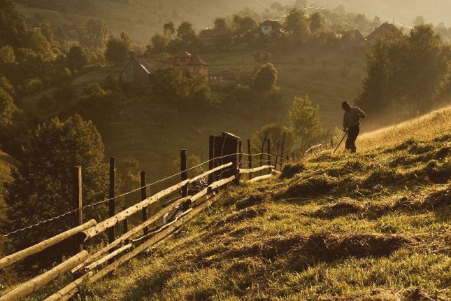 The beautiful Romanian countryside