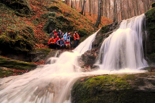 Caving team