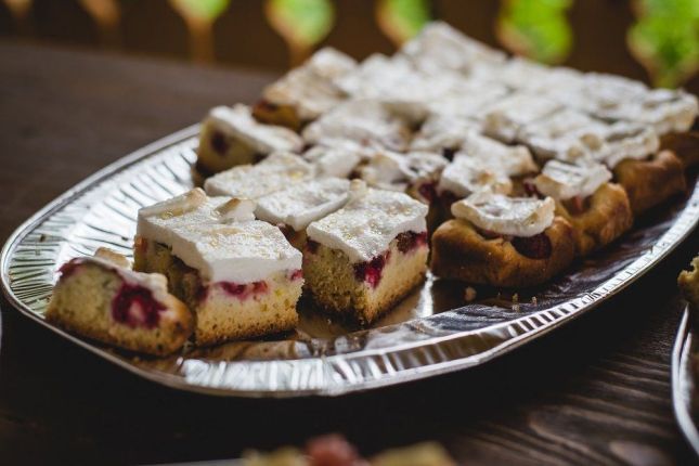 Rhubarb cake 