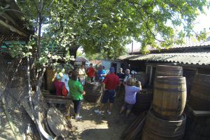 Visit a wine barrel craftsman