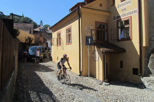 Biking in Sighisoara