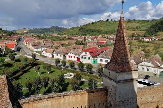 Mosna Village, view from the tower