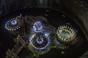 The impressive Turda Salt Mine