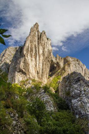 Hiking in Turda Gorge near Cluj-Napoca