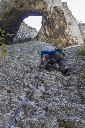 Via Ferrata - middle section