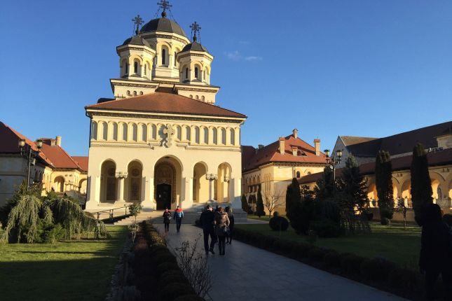 Alba Iulia Fortress from Sibiu