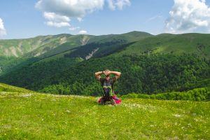 Hiking in the Carpathian Mountains