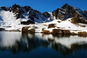 Glacier Balea Lake