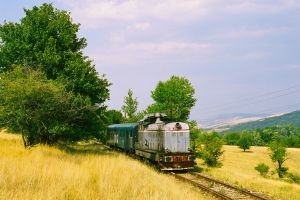 A scenic train ride