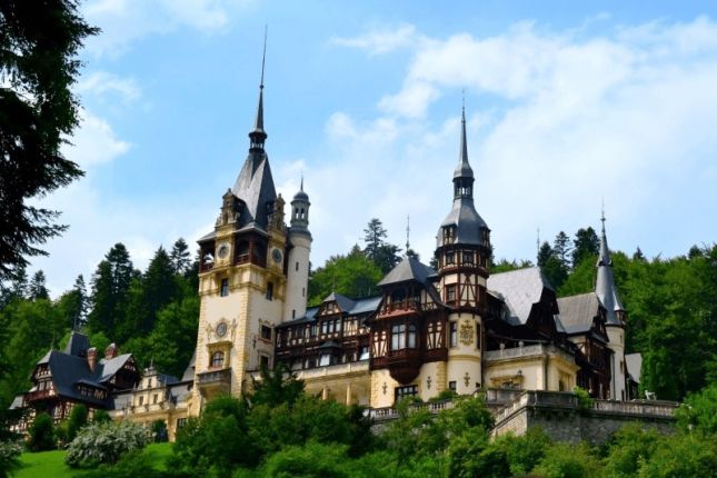 medieval castles of romania