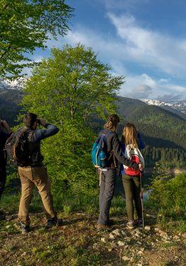 The ridge of Fagaras Mountains