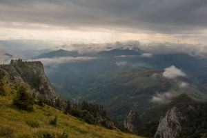 Climb to the top of Scarita Belioara 