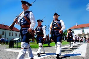 Changing of the guards in Alba Iulia Citadel