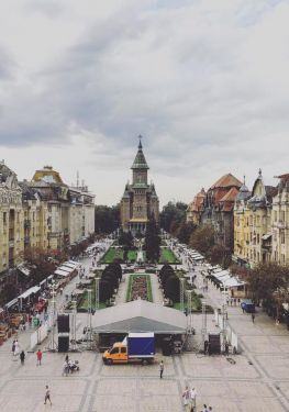 City tour of Timisoara