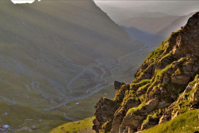 The main ridge of the Fagaras mountains