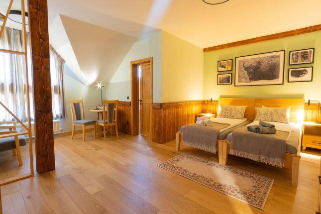 Rooms at the guesthouse